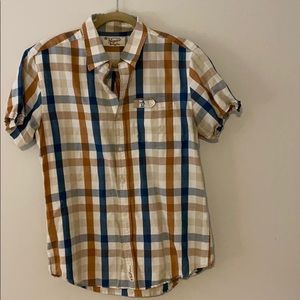 Penguin short-sleeve button down